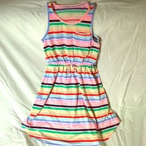 SO Multi-colored Striped Dress, Womens/Girls